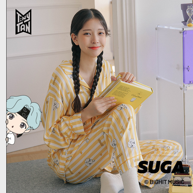 BTS TinyTAN Pajama โ Peekaboo Type (SUGA) - Shimshop B2B